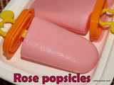 Rose Popsicle recipe