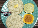 Sabsige soppina idli i Masala Idli with Dill leaves recipe