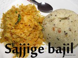 Sajjige Bajil i Poha & upma combo