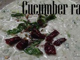 Southekayi sasive i Cucumber mustard raita