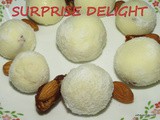 Surprise Delight i Dates and almond Laddu without fire or oven
