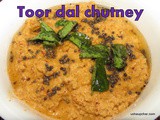 Tur Dal Chutney i Thogari Bele Chutney