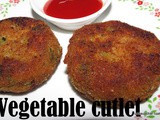 Vegetable cutlet recipe