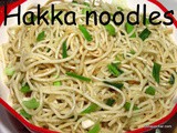 Vegetable Hakka Noodles Recipe