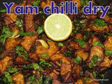 Yam chilly dry i Suvarnagadde Chili Dry