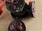 Cranberry & Sea Salt Chocolate Bites