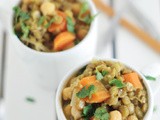 Curried Carrot and Lentil Soup