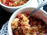 Gluten Free Apple Strawberry Crumble