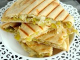 Leek Quesadillas (Spelt)