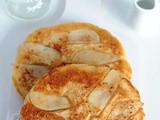 Pear and Oatmeal Pancakes