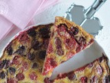 Raspberry Cherry Clafoutis (Gluten Free)