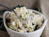 Sage and Zucchini Risotto