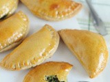 Spanakopita Inspired Spinach and Feta Empanaditas