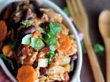 Spicy Tomato Rice with Veggies