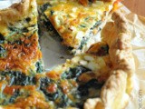 Spinach, semi-dried Tomatoes & Feta Quiche