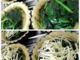 Spinach tartelettes