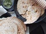 Swedish Soft Flatbread with Oatmeal