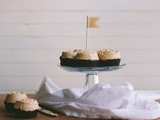 A happy birthday, with gluten free chocolate cupcakes + vegan peanut butter frosting