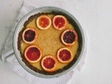 Blood orange pie