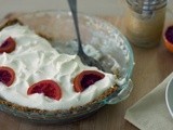 Blood orange pie