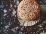 Gluten-free honey coffee cacao muffins