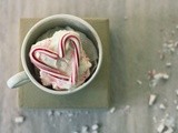 No-churn candy cane ice cream