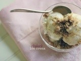 No-churn rhubarb ice cream