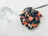 Sautéed swiss chard with blood orange dressing