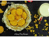 Eggless Whole Wheat Cornflakes-Cookies(step by step with photo)
