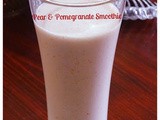Pear and Pomegranate Smoothie