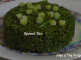 Spinach Rice Recipe