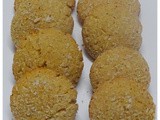 Whole Wheat Coconut Cookies-Eggless Coconut Cookies Recipe