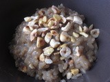 Butterscotch Rice Pudding with Toasted Hazelnuts