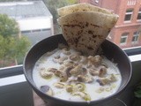 Fetteh: Yogurt & Chickpea Dish (Veganized)