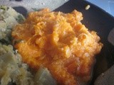 Sweet Potato Coconut Garlic Mash