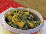 Aloo Palak Sabzi Recipe