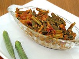 Bhindi Do Pyaza / Sauteed Okra Recipe