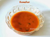 Hotel Style Sambar Recipe
