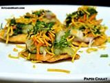 Papdi / Papri Chaat Recipe