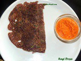 Ragi Dosa Recipe