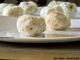 Rice Balls / Pundi gatti / Akki Tari Kadubu Recipe