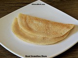 Urad dal - Semolina Dosa Recipe