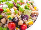 Brown Rice Greek Salad