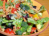 Colorful Broccoli and Lettuce Salad