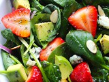Spinach, Strawberry and Avocado Salad