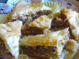 Almond Lavender Baklava