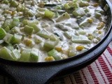 Creamy Chayote Skillet