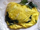 Easy Arugula Omelet