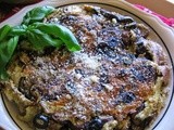 Eggplant and Olive Frittata