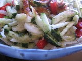 Hungarian Cucumber Salad